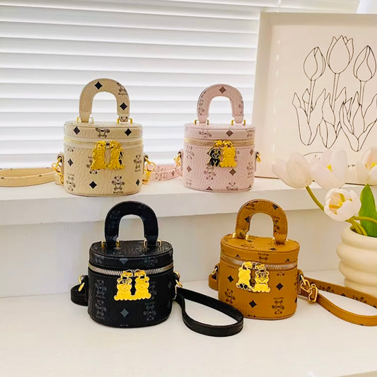 Chic Vegan Leather Bucket Bags - Versatile & Stylish in 4 Colors