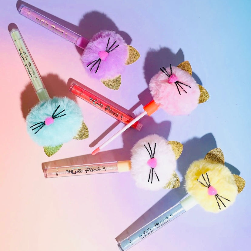 Super Cute Plush lip plumping lip gloss only available at Facetreasures.com