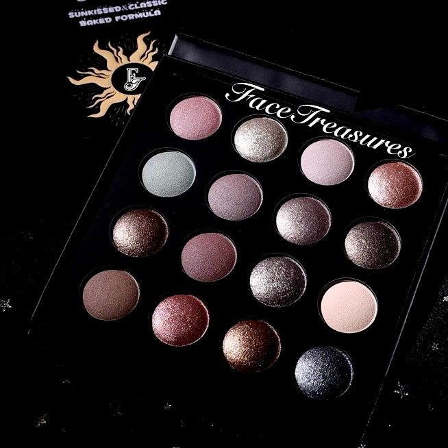 High Pigmented Baked 16 Color Eyeshadow Palette For All Skin Tones