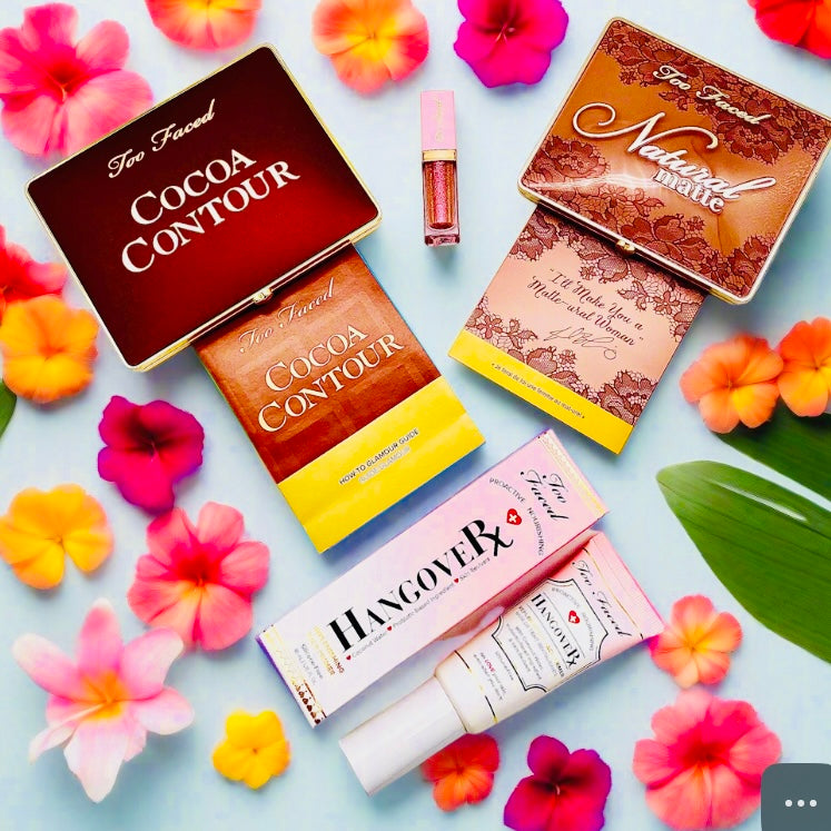 Too Faced Double The Makeup Palette & Primer Luxury Beauty Bundle Set