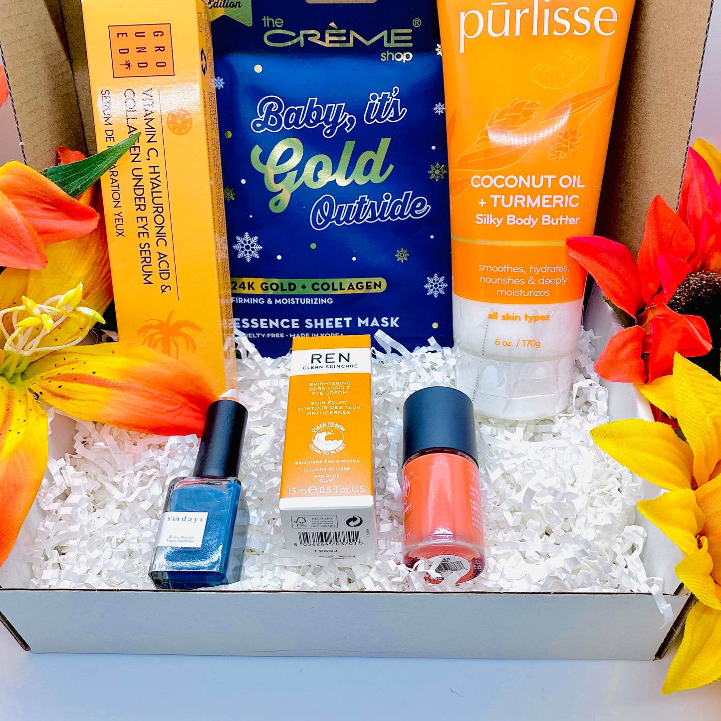 Luxury Spa Retreat Gift Box with Free Adorable Electronic Skincare Cleansing Paw