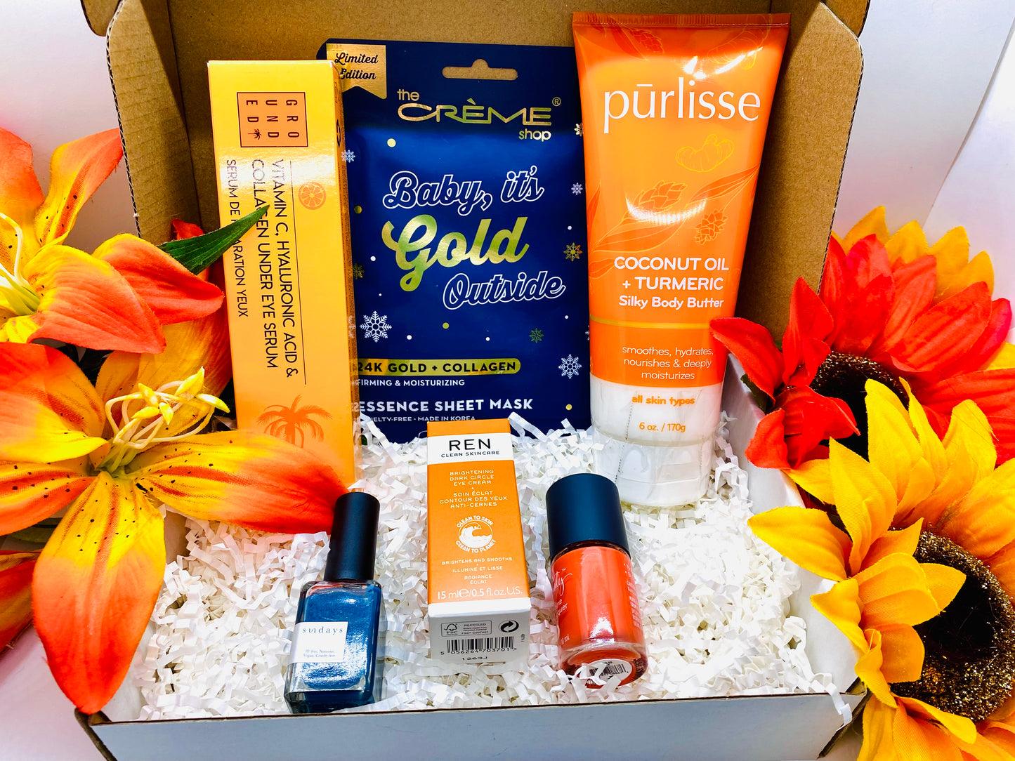 Luxury Spa Retreat Gift Box with Free Adorable Electronic Skincare Cleansing Paw