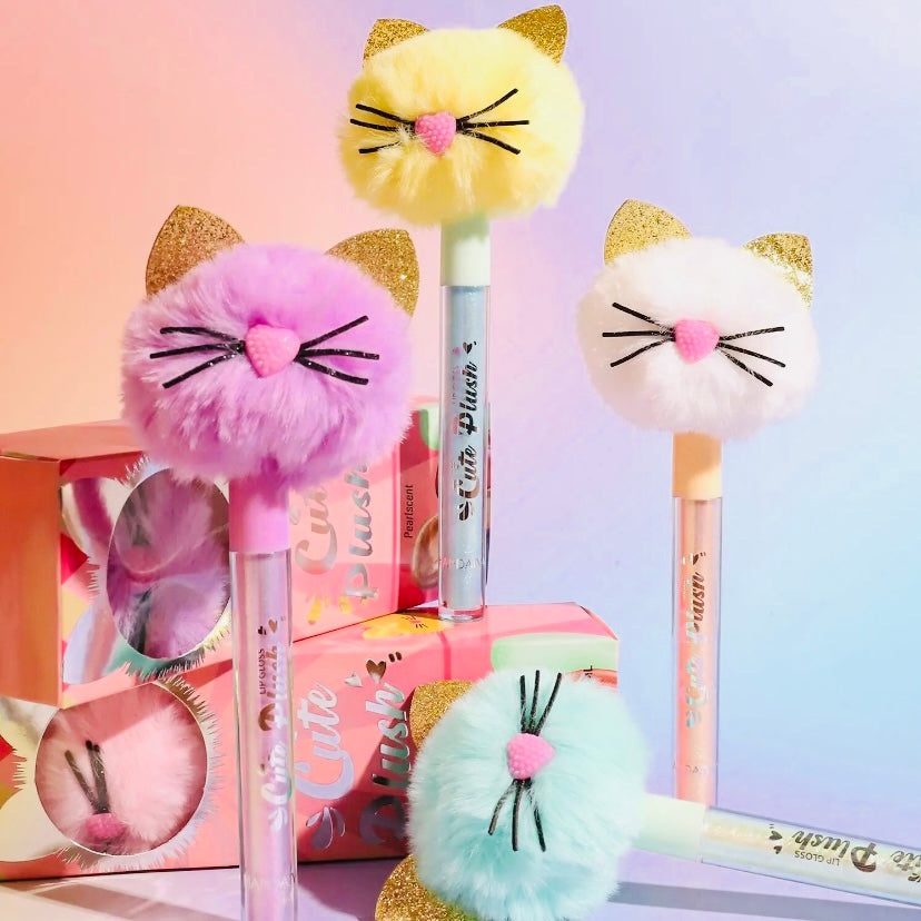 Plush Kitty Diamond Lip Plumping Lip Topper | Plump Lips Naturally| 4 Pastel Colors