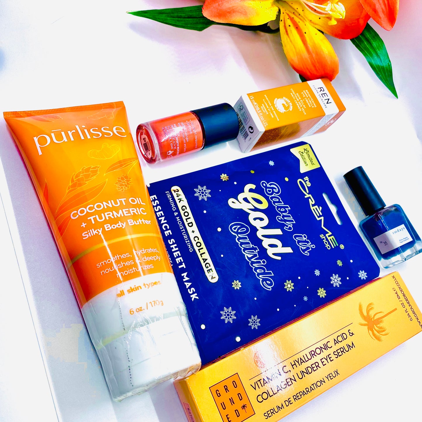 Luxury Spa Retreat Gift Box with Free Adorable Electronic Skincare Cleansing Paw