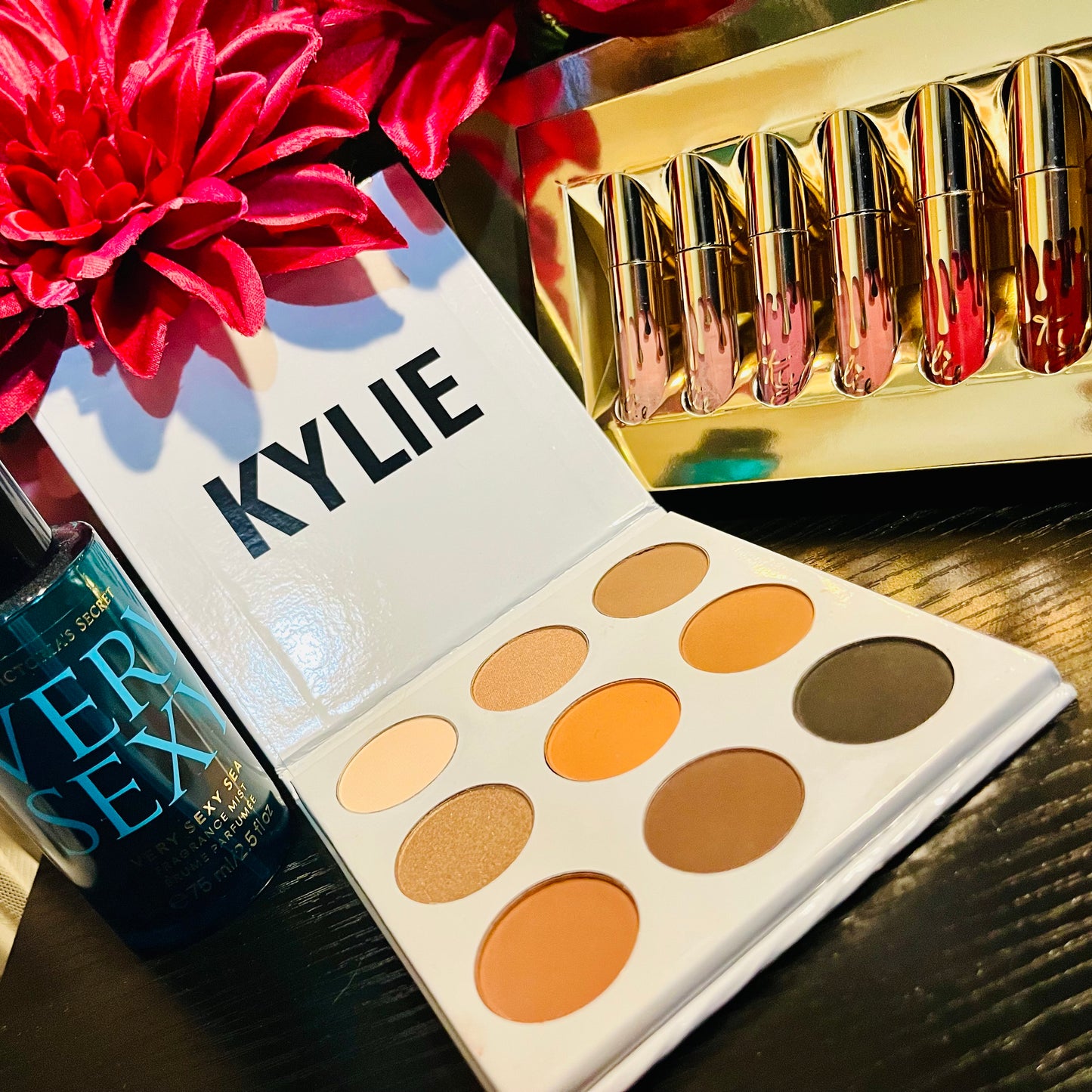 Luxury Quad Beauty Set - Kylie Cosmetics, Marc Jacobs & VS Fragrance w/ Free Shipping