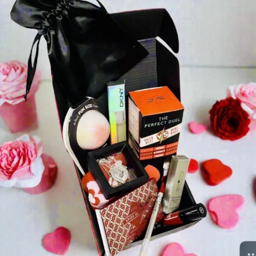 Designer 10 piece Beauty, Fine Jewelry & Luxe Spa Gift Bundle For Her, Wife, Bridal