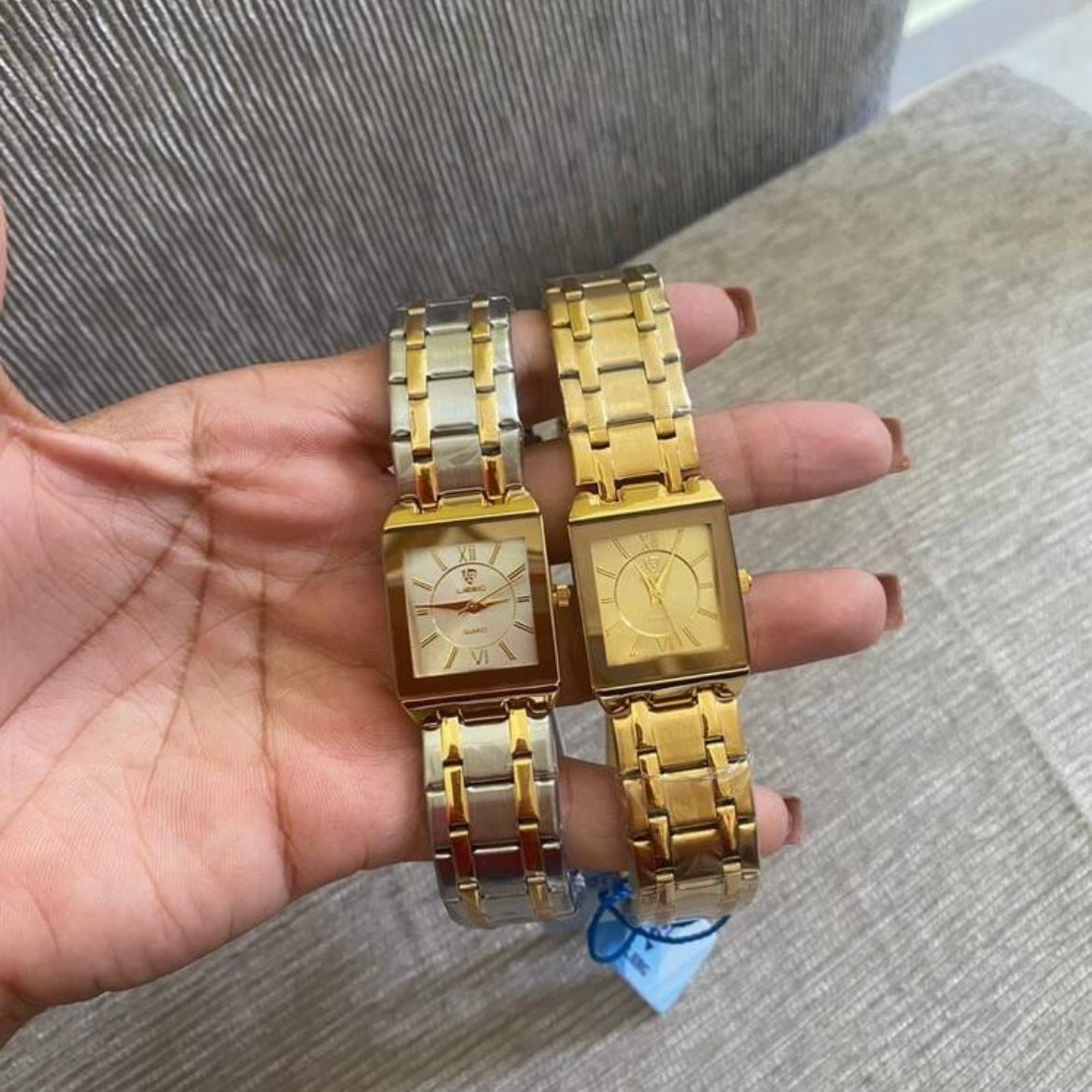 Luxury Ladies Quartz Wrist Watch Stainless Steel Waterproof