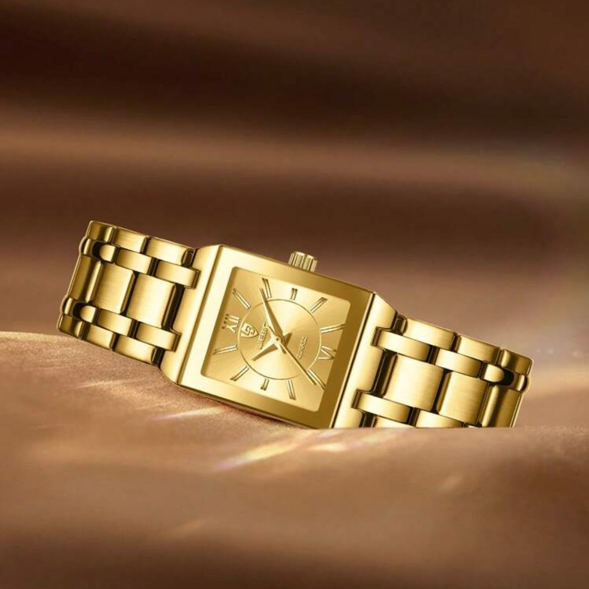 Luxury Ladies Quartz Wrist Watch Stainless Steel Waterproof