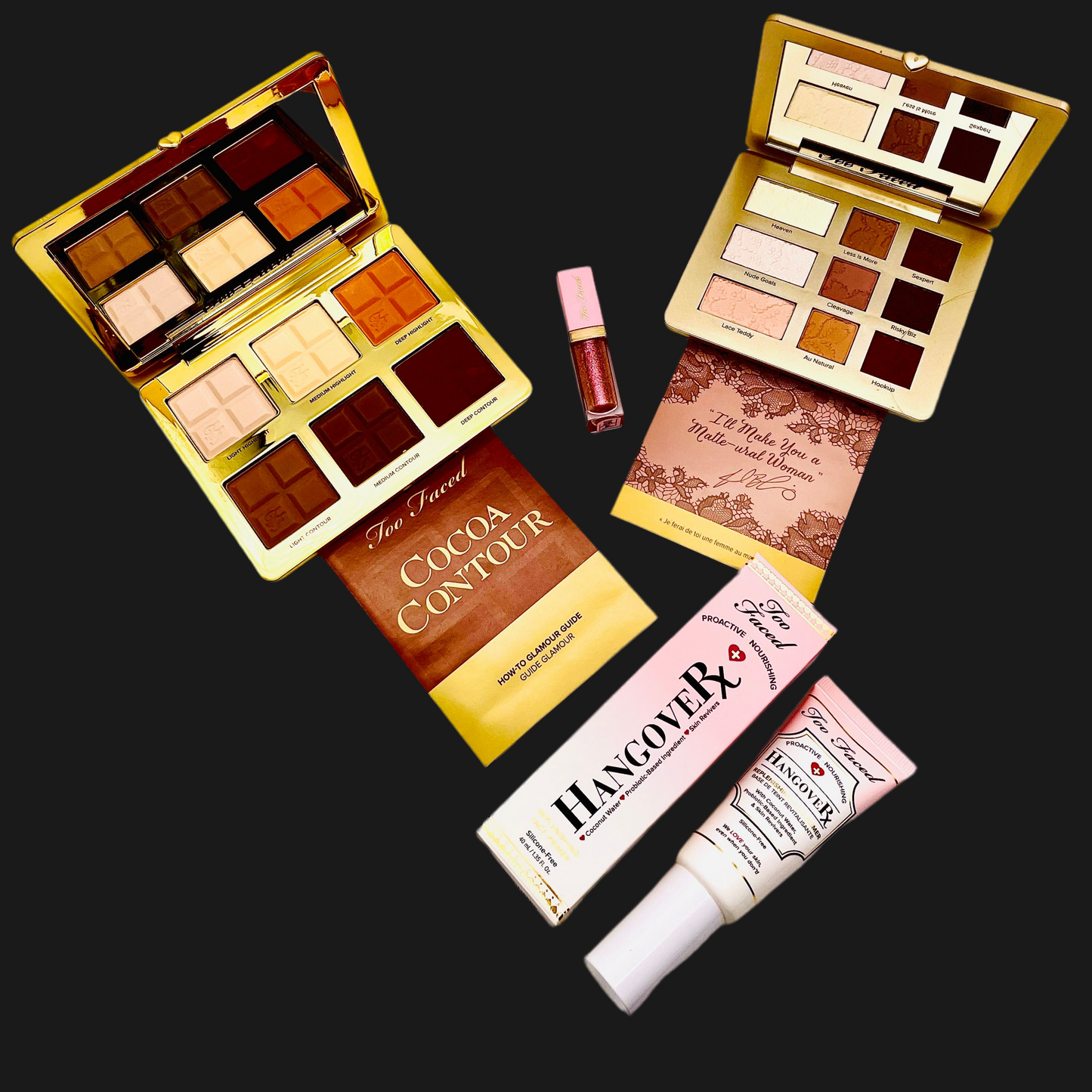 Too Faced Double The Makeup Palette & Primer Luxury Beauty Bundle Set