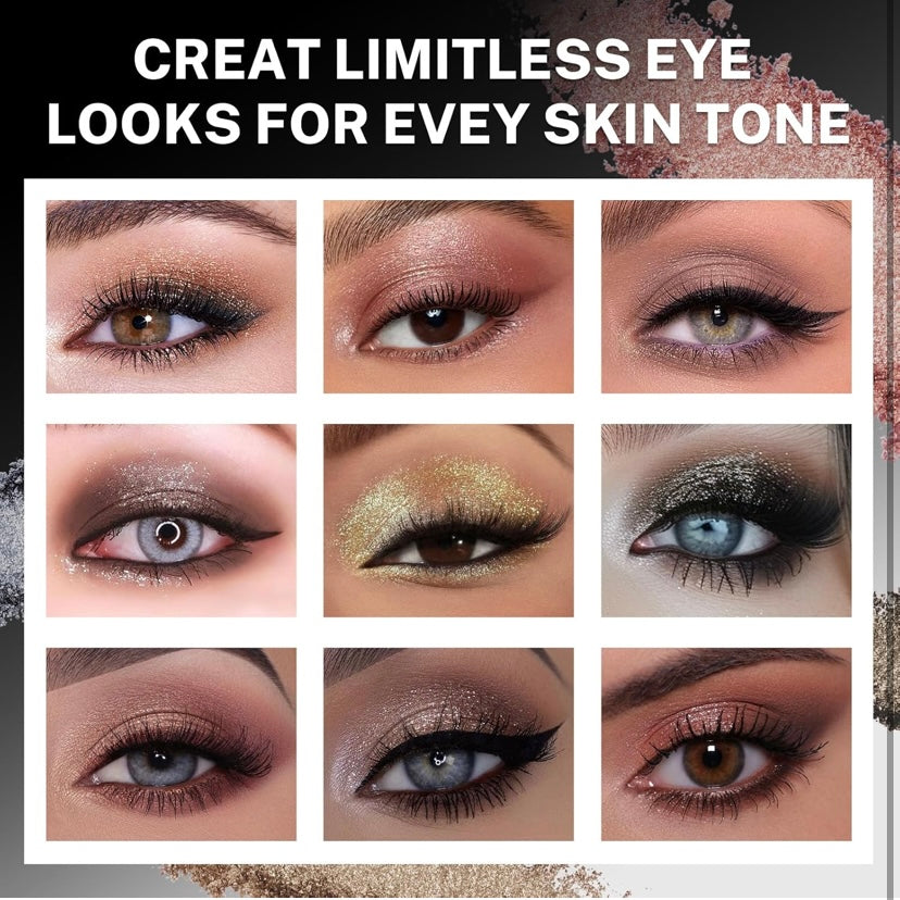 High Pigmented Baked 16 Color Eyeshadow Palette For All Skin Tones