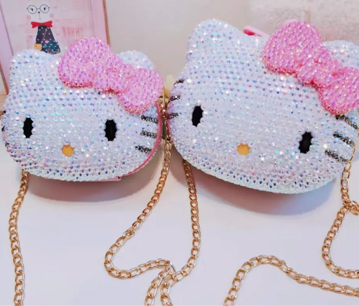 Hello kitty purse pink sale