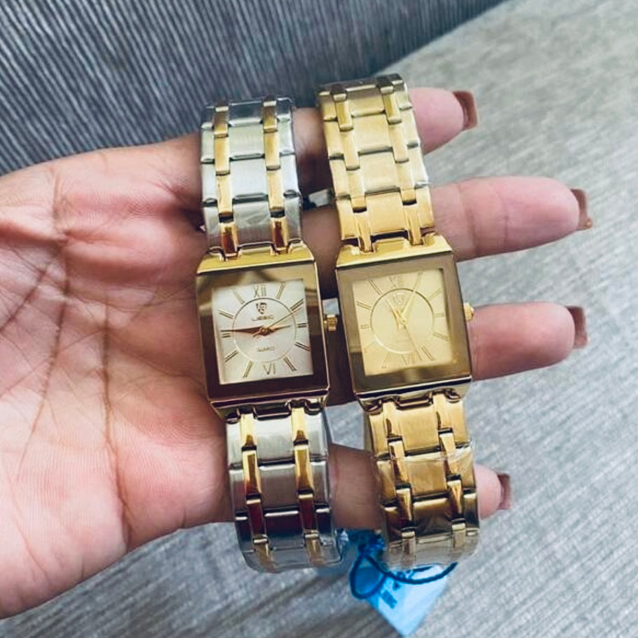Luxury Ladies Quartz Wrist Watch Stainless Steel Waterproof