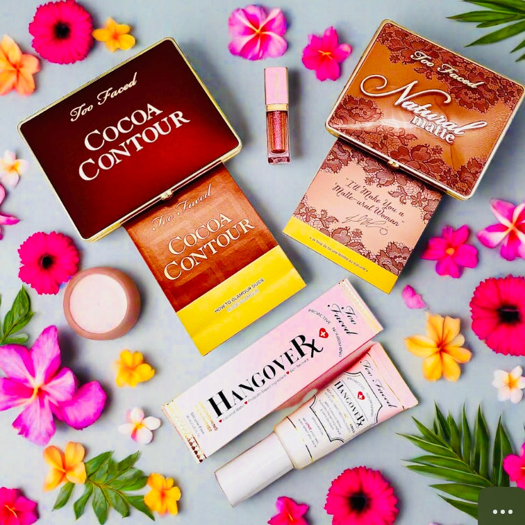 Too Faced Double The Makeup Palette & Primer Luxury Beauty Bundle Set