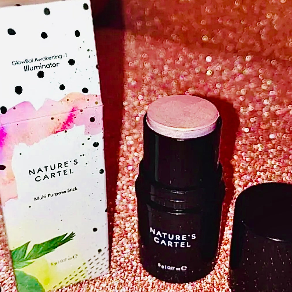 NATURE'S CARTEL Clean Beauty Multi Purpose Illuminator Stick / “GlowBal”