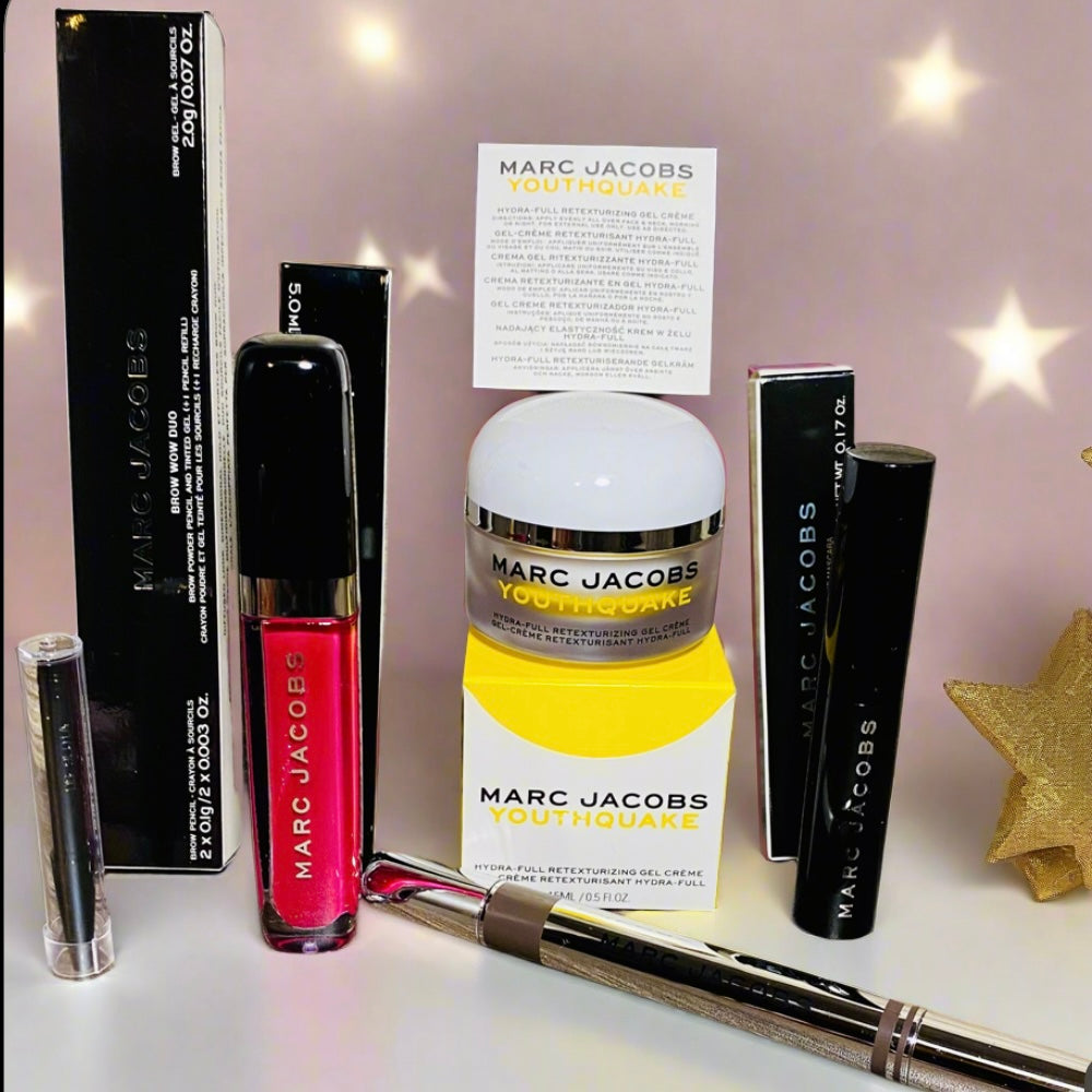 Marc Jacob’s Rare 4 piece Designer Makeup Bundle w/ Free Same Day Shipping