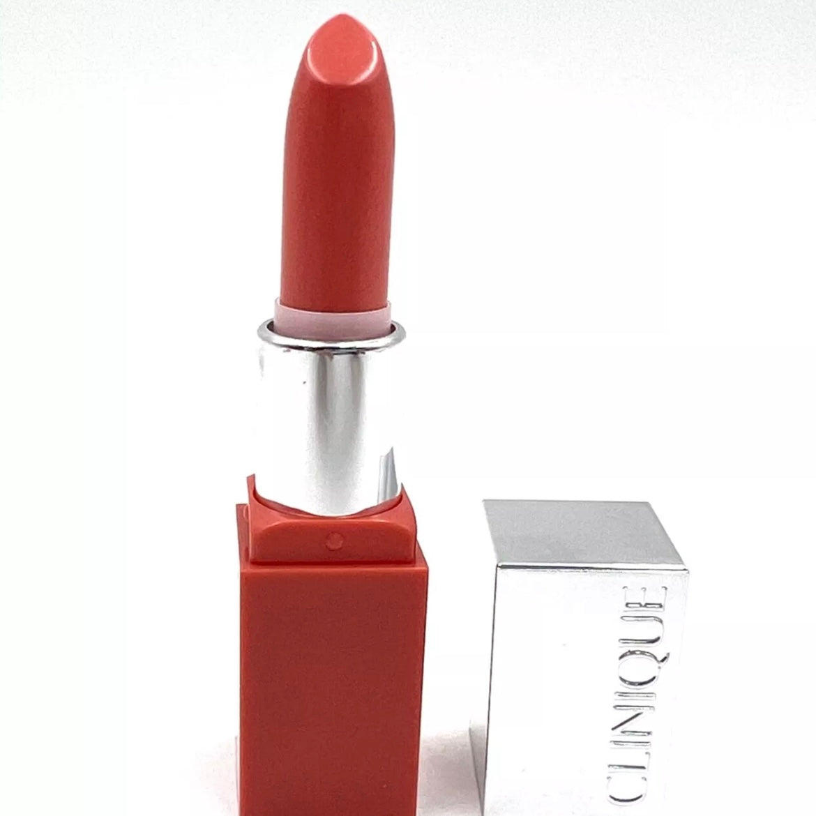 Clinique Pop Lip Color + Primer Lipstick in Captivating “Melon Pop”