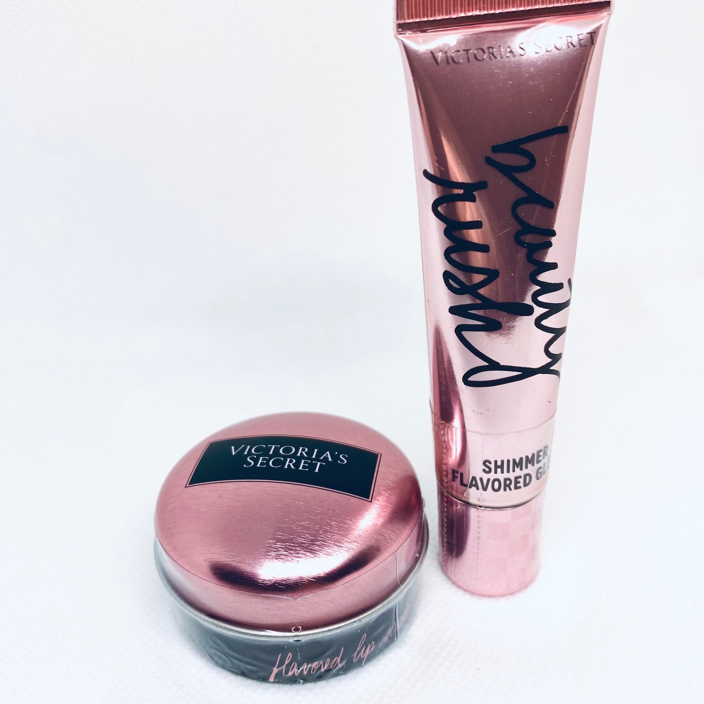 Victoria’s Secret Beauty Rush Lip Care Set - Shimmer Gloss and Scrub, Candy Flavor only available at Facetreasures or LadiesNGentz Boutique, Limited edition beauty bundle