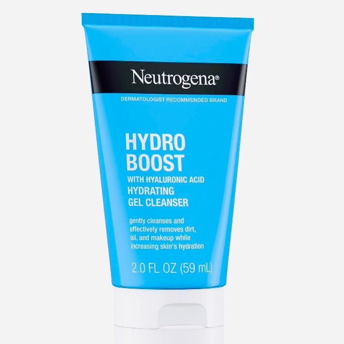 Neutrogena Hydro boost Hyaluronic Acid Hydrating Facial Gel Cleanser, 2oz. Full size