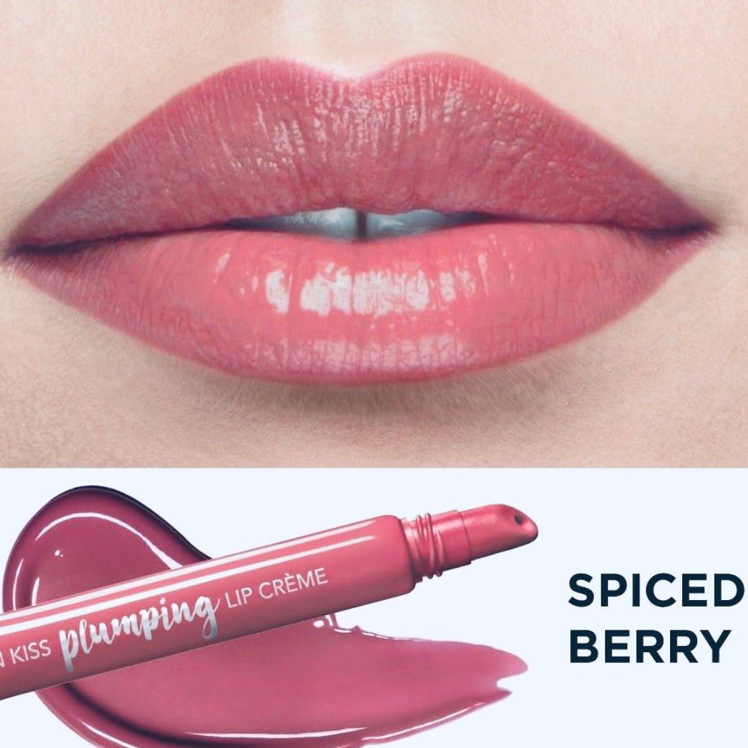Revlon Kiss Plumping Lip Crème - Velvet Mink, Spiced Berry, Almond Suede, Peony, Nude Honey | Volulip™ Technology