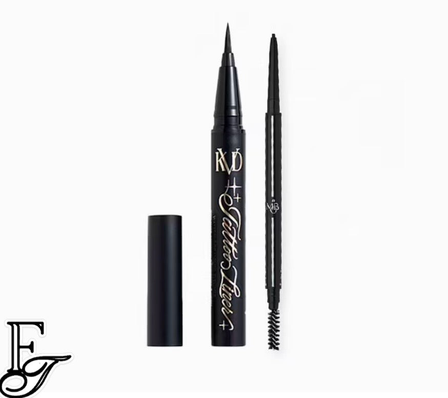 KVD + Mo Beauty: Augenbrauenstift und flüssiger Eyeliner Define & Precision Duo | Weihnachtsgeschenkset in limitierter Auflage