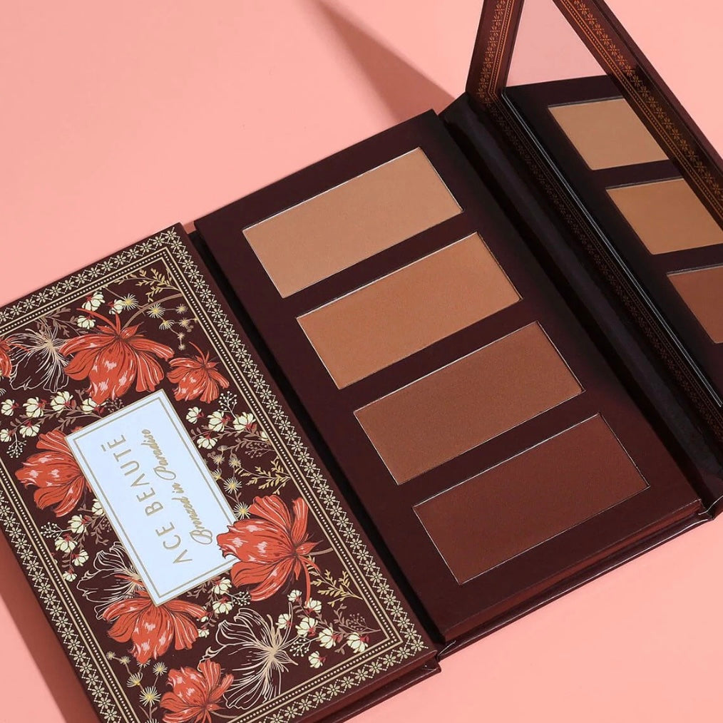 Ace Beaute Bronze In Paradise Contour Face Palettes