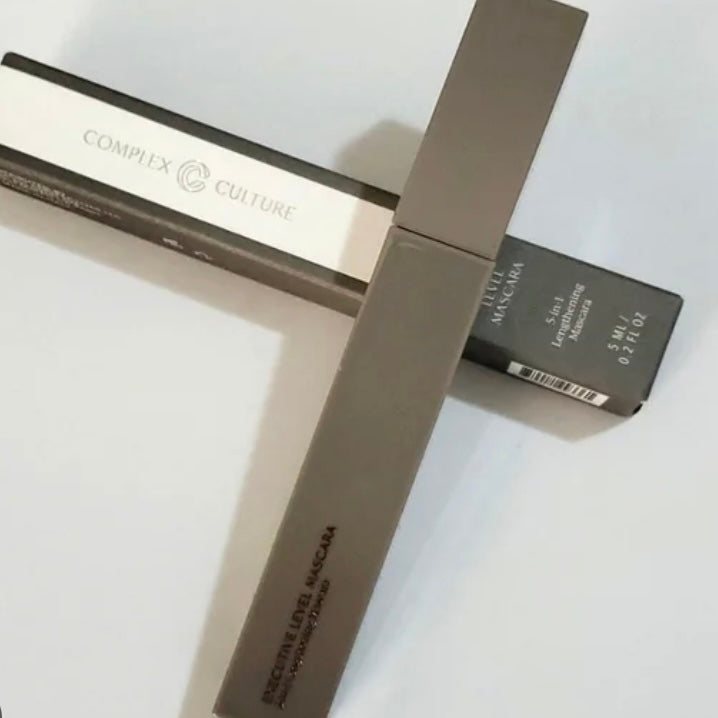 Complex Culture Executive Level 5-In-1 Lengthening Mascara, Black, Full size & Deluxe