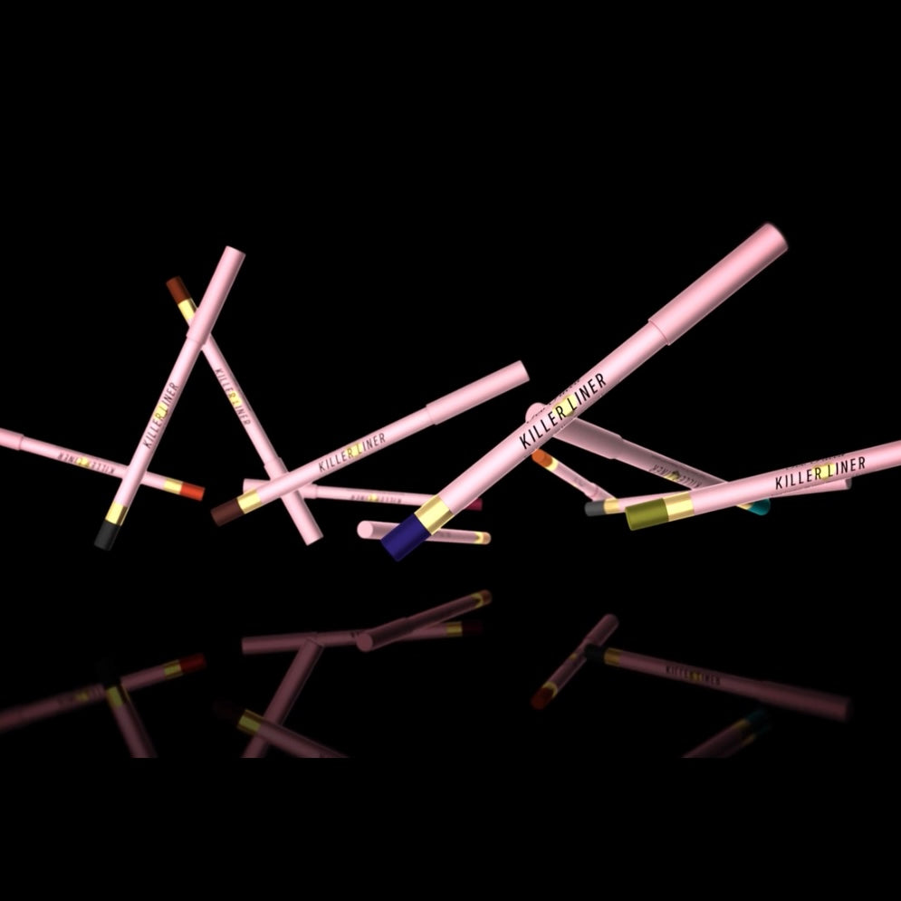 Too Faced Killer Liner 36 Hour Waterproof Gel Eyeliner Pencil In Killer Black