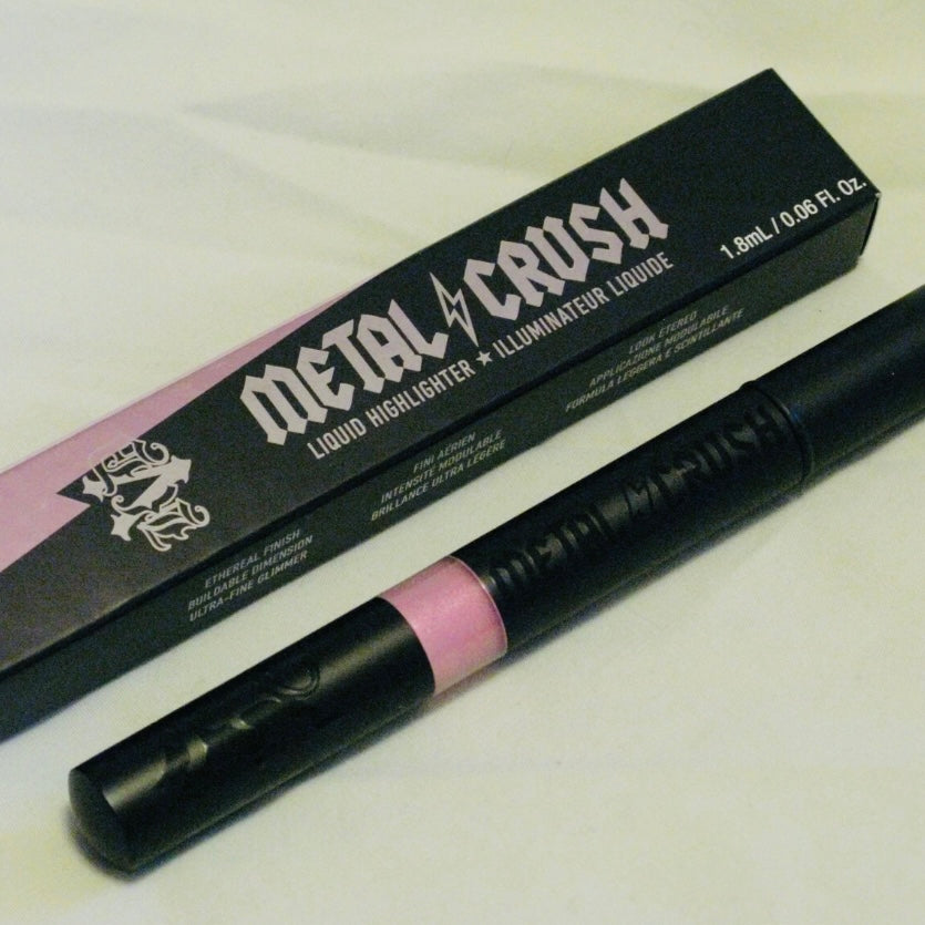 Kat Von D Metal Crush Liquid Highlighter & Illustrator In “RoseShock” Full size