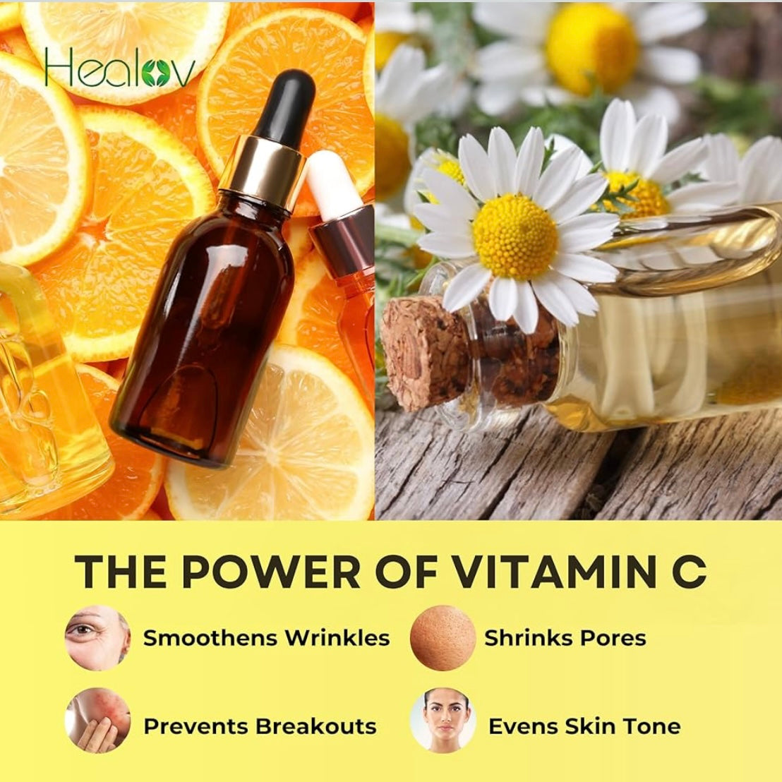 Korean Beauty Vitamin C youthful Skincare Set – 4 Piece Brightening & Anti-Aging Collection