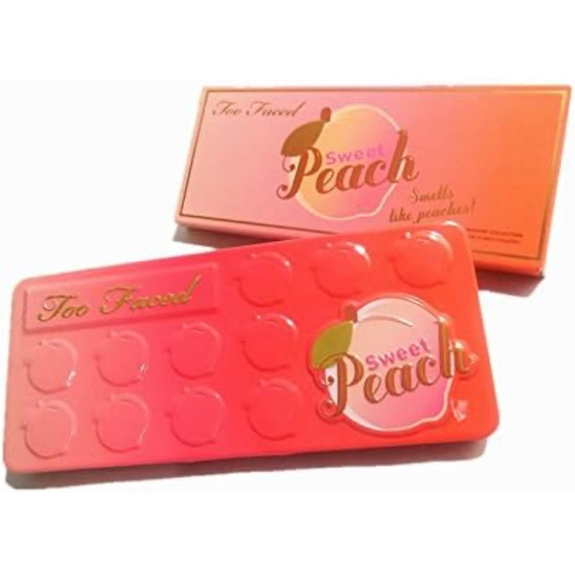 Too Faced Sweet Peach Eyeshadow Palette, Smells Like Peaches, Full size