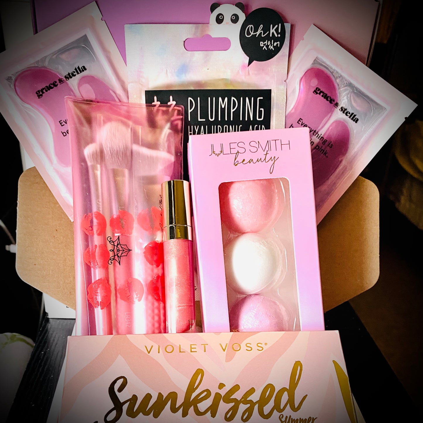 🌸 The Ultimate 7 piece Glow Beauty and Lush Spa Bundle Box 🌸