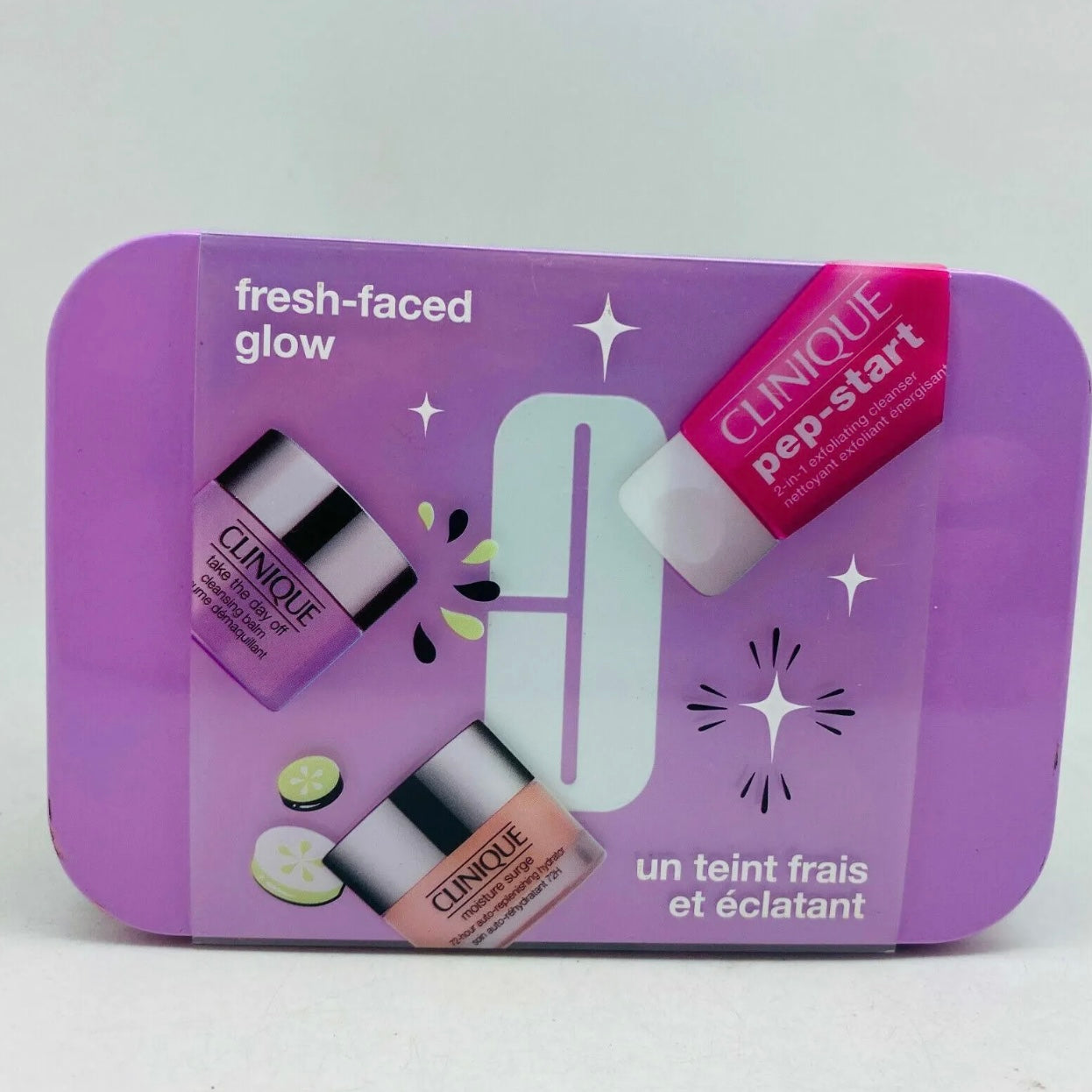 New Clinique Limited Esition Fresh-Faced Glow 4 Piece Set