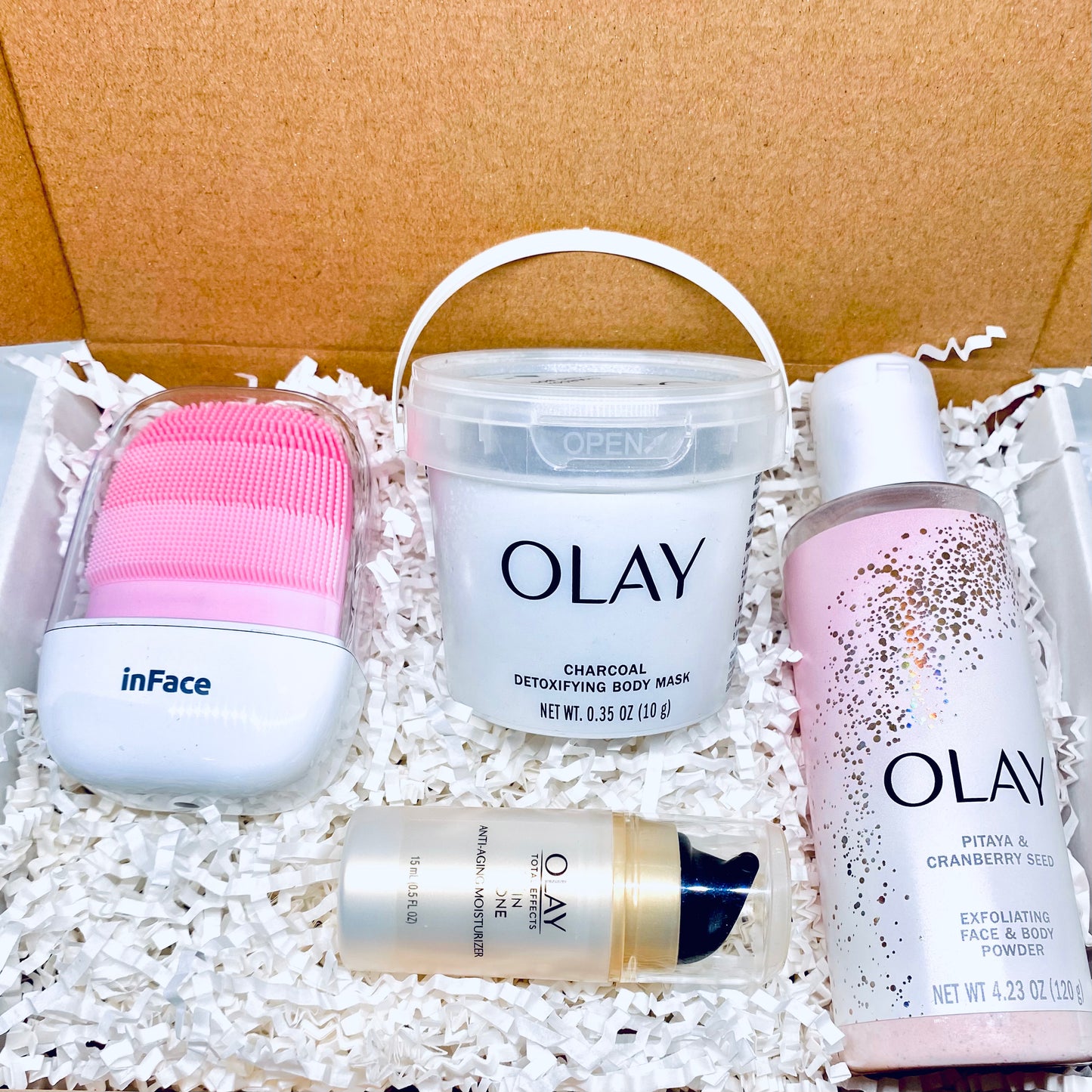 Olay Anarchy ultimate Self-care bundle w/Electric Facial Tool