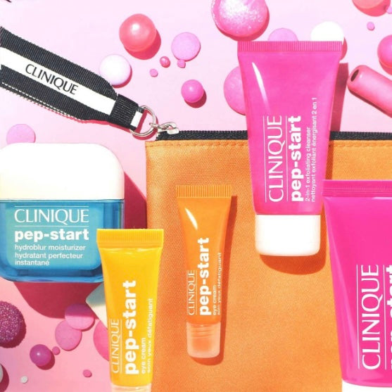 Clinique Pep Start 2-In-1 Exfoliating Facial Cleanser - 1 oz.Size