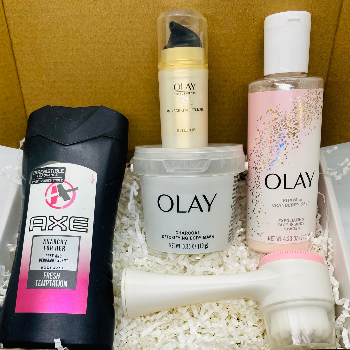 Olay Anarchy ultimate Self-care bundle w/Electric Facial Tool