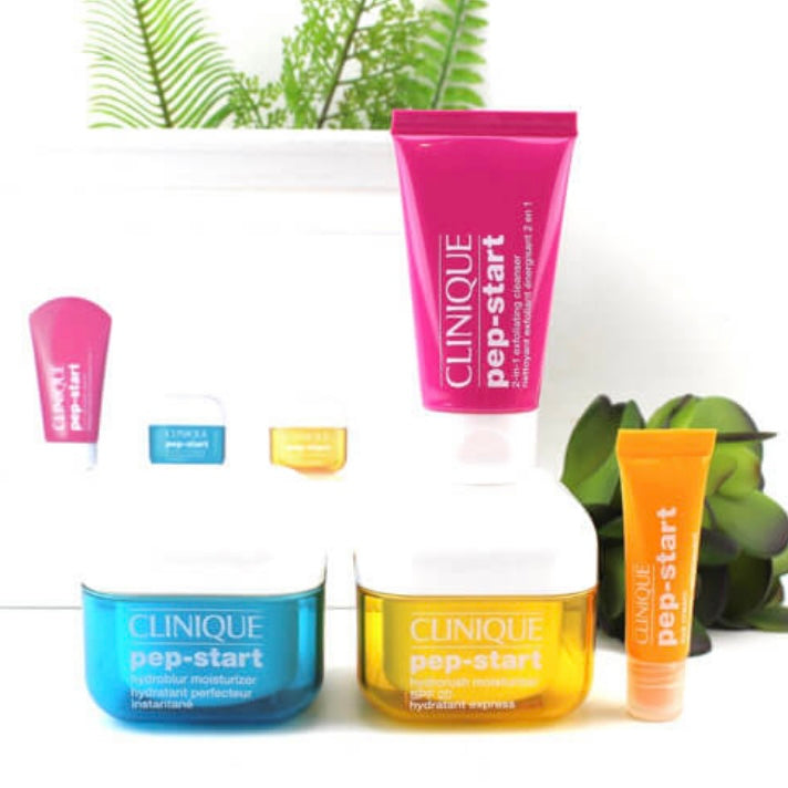 Clinique Pep Start 2-In-1 Exfoliating Facial Cleanser - 1 oz.Size