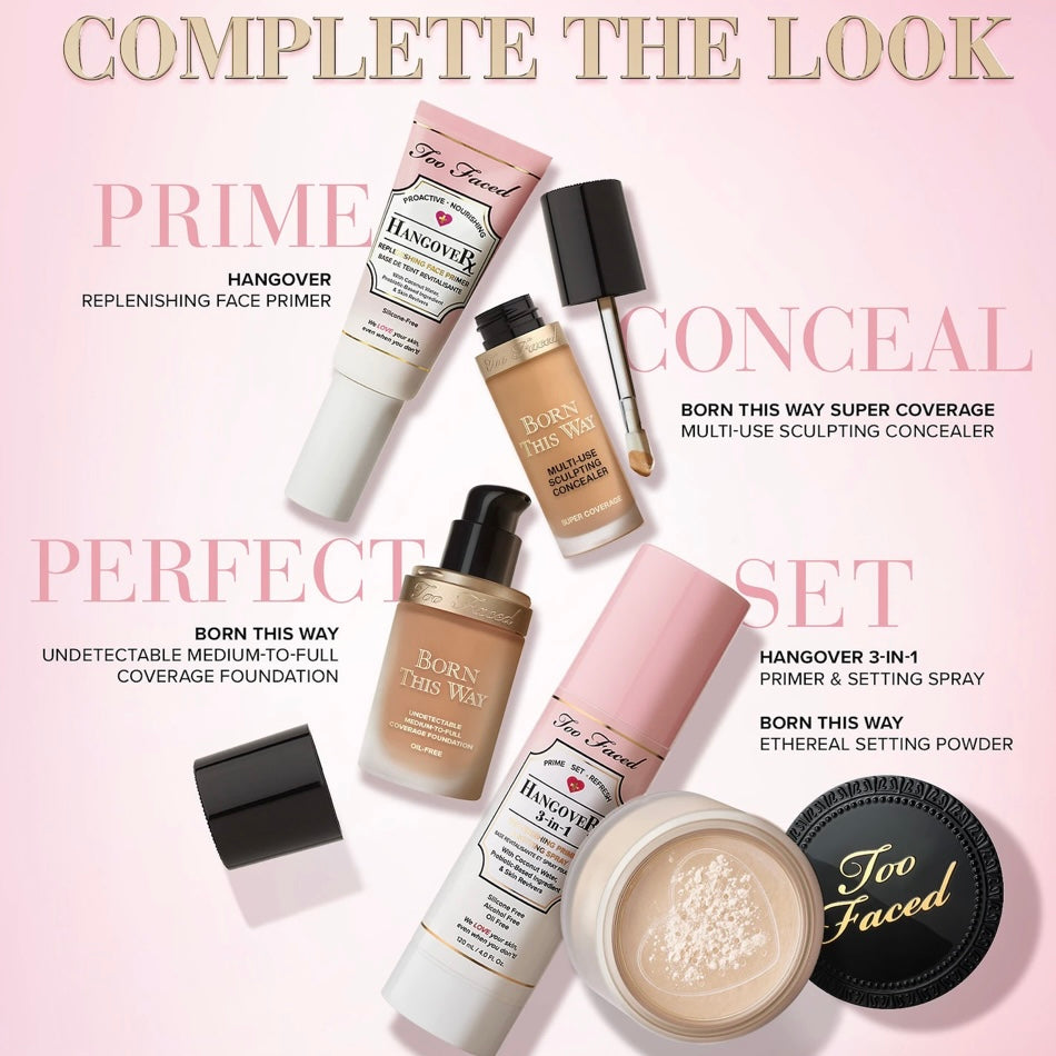 Too Faced Hangover Replenishing Face Primer 1.35 oz Full Size