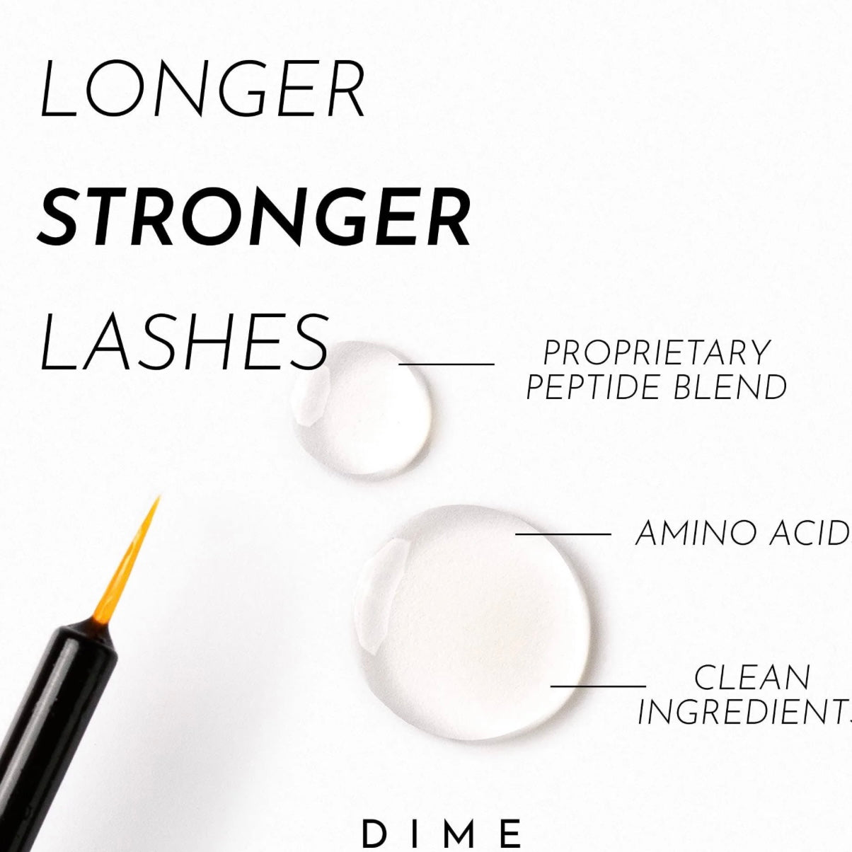 Dime Beauty Eyelash Boost Serum Full-size 6ml/.20oz.