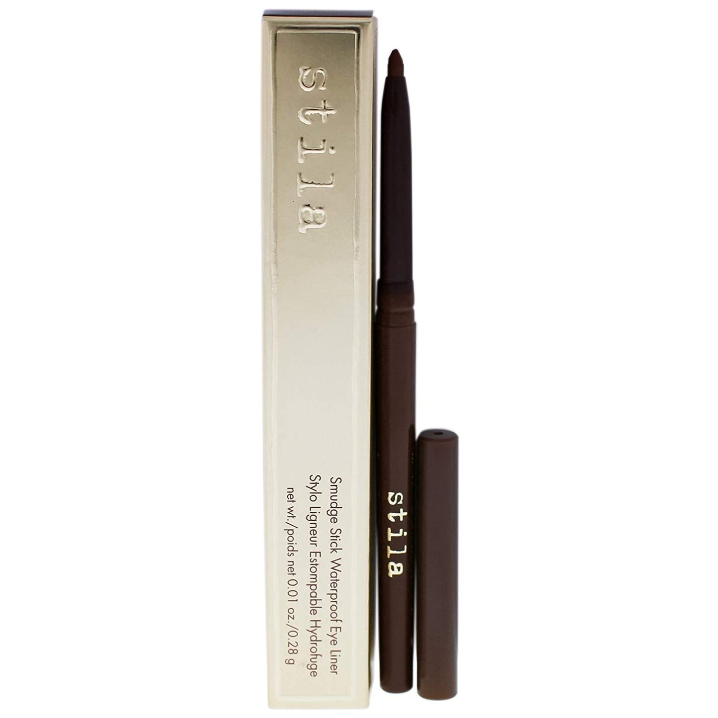 Our #1 selling waterproof liquid liner enables you to create a variety of eye-opening effects from thin, precise lines to thick, dramatic looks. The formula glides on with ease, dries quickly and won't smudge or run day-into-night. The fine marker-like tip offers precise application for everyone from novices to pros and results in beautifully defined eyes that will leave a lasting impression. Benefits: Waterproof and easy-to-use Goes on smoothly without skipping, smudging, or pulling Lasts all day long!