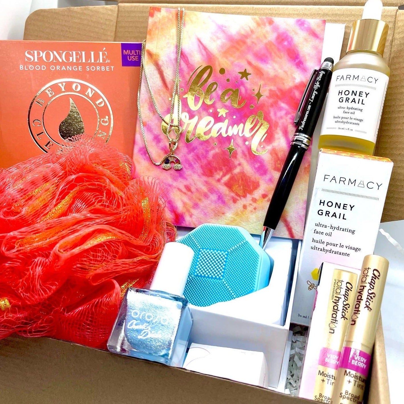 This box comes Loaded & Overflowing with 9 Premium high end high quality Full size Items & brands sourced from around the world, Award winning brands that known to make only 100% Cruelty free items made up of only the finest ingredients Nature has to offer.