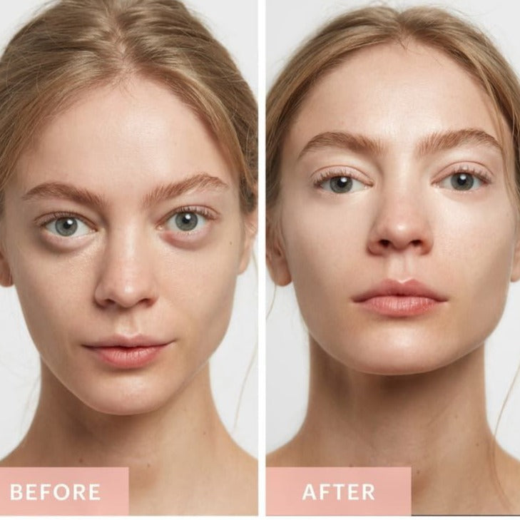Becca under eye correcting set that will use light reflecting pigments that will eliminate the appearance of undereye wrinkles, baggage & puffiness. will prep & prim the eye area to give you the ability to wear with or without makeup and wont allow makeup to seep into the wrinkles to make you look older. this set can be purchase as a single item or a complete 3 piece set