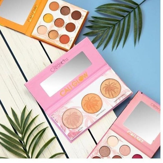 Our Cali Chic 9 Color High Pigmented Eyeshadow palette is inspired by the beautiful sunsets of sunny Los Angeles, it's a cool toned eyeshadow palette featuring mattes and shimmers for endless day time to night time smokey and dramatic drama eye looks. Get Ready To Create!