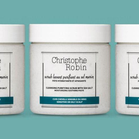 Christophe Robin Exfoliante Limpiador Purificante Con Sal Marina 40ml.