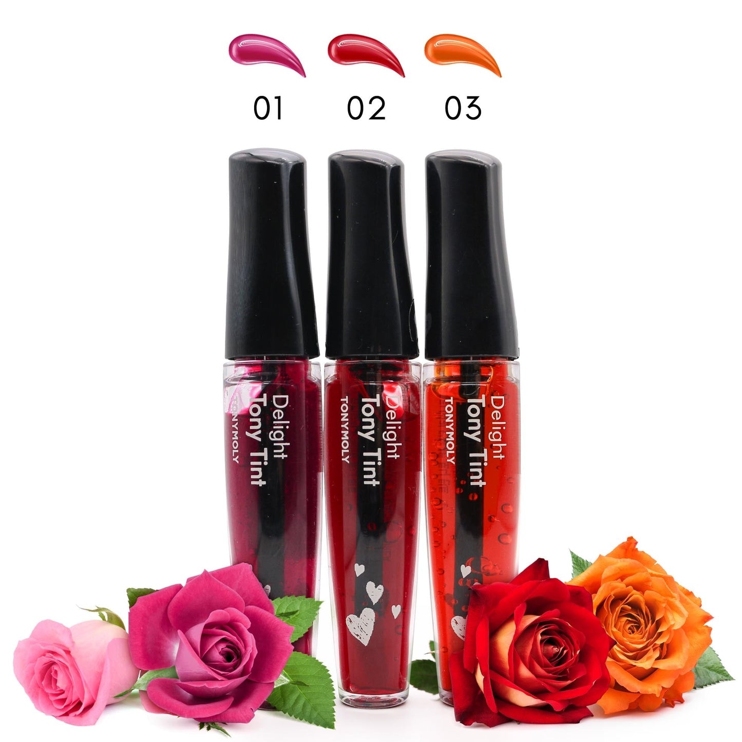 tonymoly tony tint delight lip tint 3 piece set or purchase each one separately