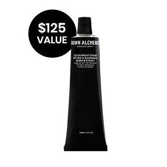 Crema de noche desintoxicante de belleza biológica de Grown Alchemist