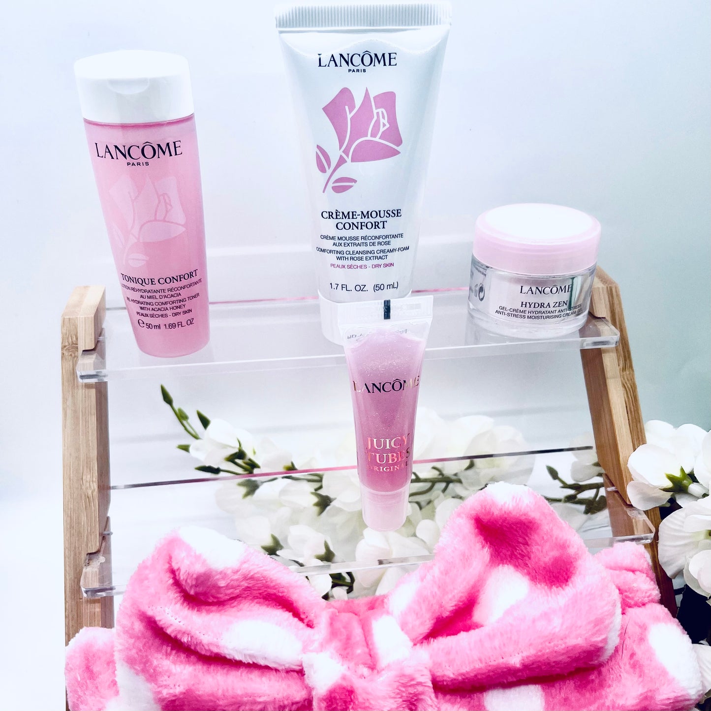 Five Piece Lancome Anti-Aging Skincare set