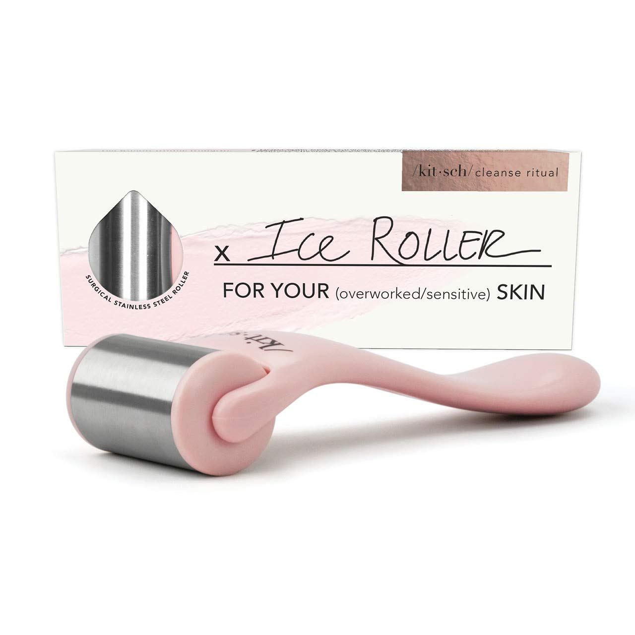Kitsch Ice Roller, Stainless Steel Facial Roller