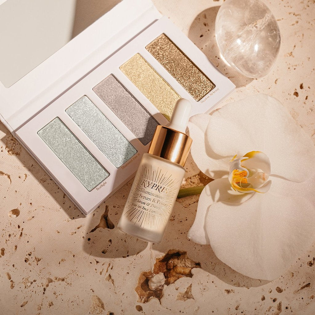 KYPRIS Shimmer highlighter Palette: Active Illumination 2 piece bundle