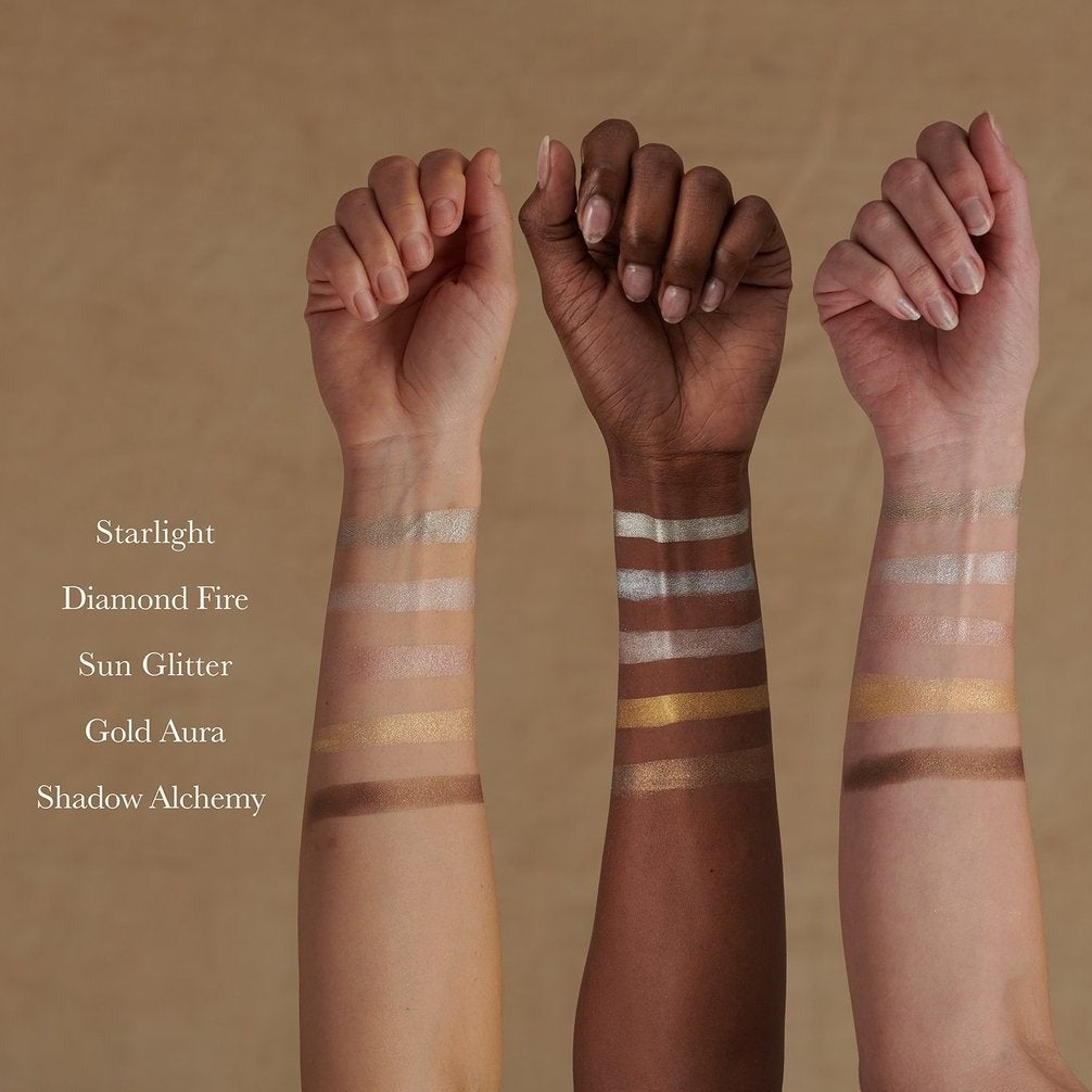 KYPRIS Shimmer highlighter Palette: Active Illumination 2 piece bundle
