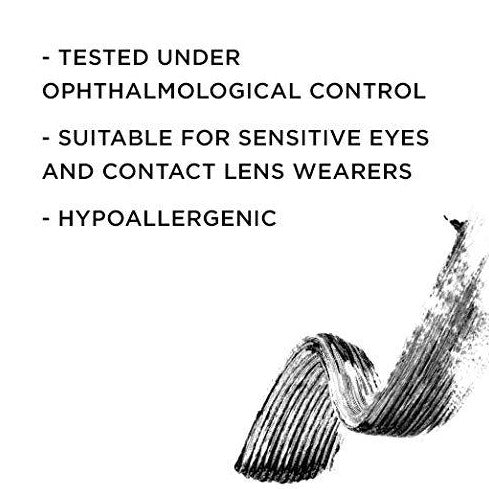 Lengthening Mascara: Specially designed brush hugs the natural curve of the eye and grabs even the smallest lashes; With evenly distributed bristles, eyelashes are spread out for a wide-eyed look Dramatic Lashes: Whatever your look, our luxurious, highly-pigmented mascara helps instantly define lashes, making them look longer and fuller; Hypoallergenic formula is suitable for sensitive eyes